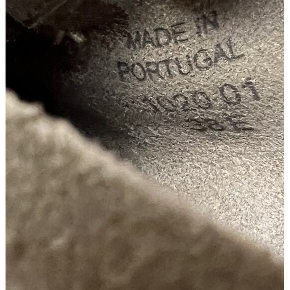 Birkenstock Buckley Suede Tan Clogs Moccasin Buckle Size 38 Narrow - Picture 13 of 14